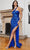 Ladivine C140 - Cut-In Sequin Prom Dress Prom Dresses 2 / Royal