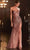Ladivine CB084 - Glitter Corset Prom Dress Prom Dresses 2 / Rose Gold