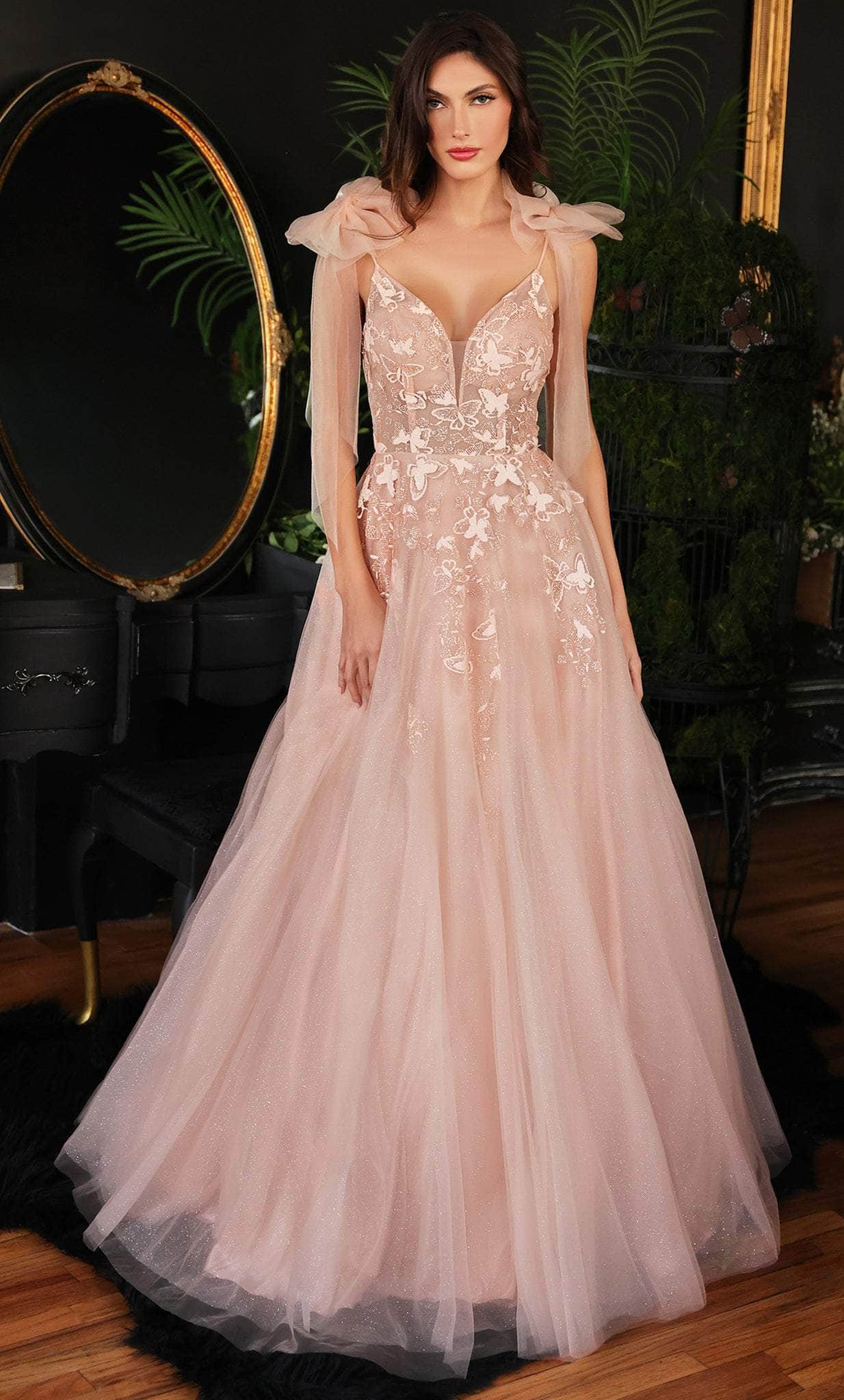 pink bow shoulder dress Have Faith Off-Shoulder Bow Sleeve Maxi Dress Baby Pink