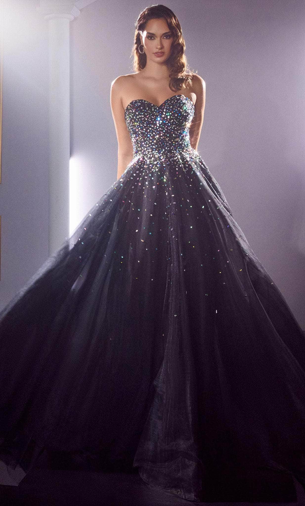 bejeweled prom dress Portia and Scarlett PS23679