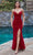 Ladivine CC1618 Prom Dresses 2 / Red
