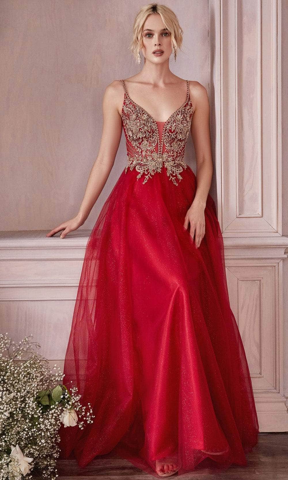 Ladivine CD0195 | Long A-line Dress Ladivine CD0195 | Long A-line Dress