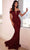 Ladivine CD975 Prom Dresses 2 / Burgundy
