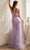 Ladivine CD995 - Scoop Appliqued Trumpet Evening Gown Evening Dresses