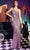 Ladivine CH118 - High Slit Sequin Evening Gown Special Occasion Dress XXS / Metallic Pink