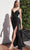Ladivine J031 - Satin Sleeveless Sheath Gown Special Occasion Dress