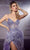 Ladivine J847 - Glitter High Slit Prom Dress Special Occasion Dress