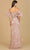 Lara Dresses 29190 - Tiered Sleeve V-Neck Evening Gown Special Occasion Dress