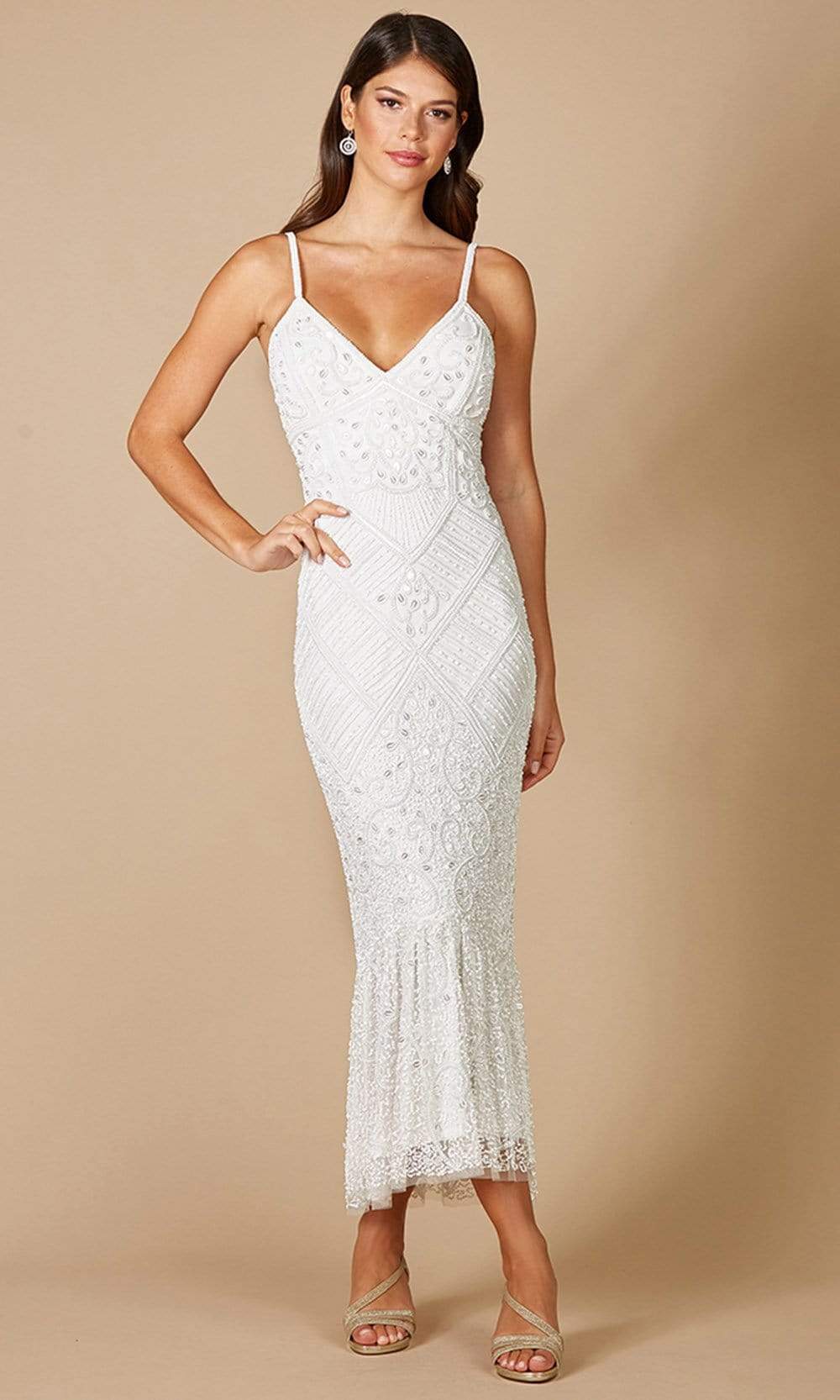 Lara 51093 Prom Dress - Ivory | NewYorkDress Lara 51093 Prom Dress - Ivory | NewYorkDress