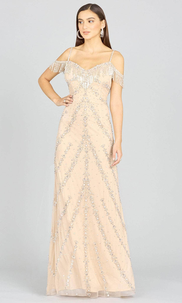 Lara Dresses 9972 Long Prom Beaded Sequin Slit Formal Evening Dress main image 1