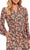 London Times T5903M - Bishop Sleeve Floral Dress Special Occasion Dress