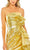 Mac Duggal 11695 - Metallic Draped Cocktail Dress Special Occasion Dress