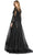 Mac Duggal 20307 - Bishop Sleeved Evening Gown Prom Dresses