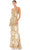Mac Duggal 5107 - Sleeveless Embellished Evening Dress Evening Dresses 0 / Nude Gold