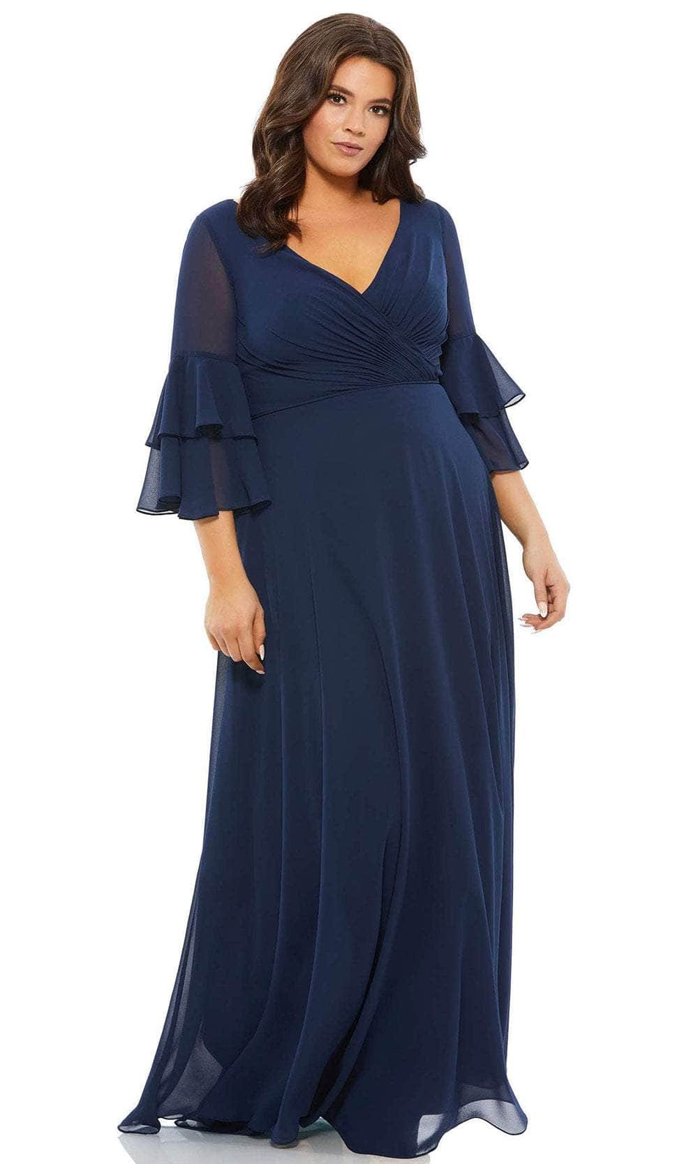 mac duggal plus size long formal dresses Mac Duggal Fabulouss Plus Size Dresses