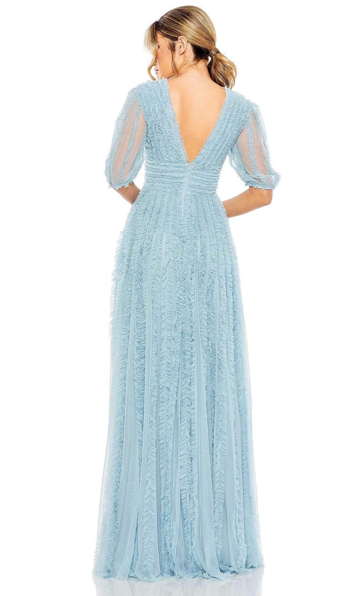 Mac Duggal 8050 - Puff Sleeve A-Line Mother of the Groom Formal Dress Couture Candy Mac Duggal 8050 - Puff Sleeve A-Line Mother of the Groom Formal Dress Couture Candy