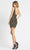 Mac Duggal Cocktail - 5201N Beaded Sleeveless V-Neck Cocktail Dress Cocktail Dresses