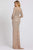 Mac Duggal Evening - 5124D Jewel Long Sleeves Evening Dress Evening Dresses
