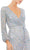 Mac Duggal Evening - 5213D Plunging V-Neck Sheath Dress Evening Dresses
