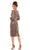 Mac Duggal Evening - 5295D V-Neck Knee-Length Dress Special Occasion Dress