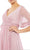 Mac Duggal Evening - 67935D Half Flutter Sleeves A-Line Dress Special Occasion Dress