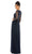 Mac Duggal Evening - 9145D V-Neck Full Length A-Line Dress Special Occasion Dress