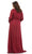 Mac Duggal Fabulouss - 49498F V Neck Wrap Styled Full Length Dress Evening Dresses