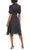 Maggy London - G4451M Puff Sleeve Textured Chiffon A-Line Dress Cocktail Dresses