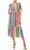 Maggy London - G4464M Stripe Print Tie Waist A-Line Dress Cocktail Dresses