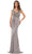 Marsoni by Colors M315 - Cap Sleeve Beaded Formal Dress Special Occasion Dress 4 / Gunmetal