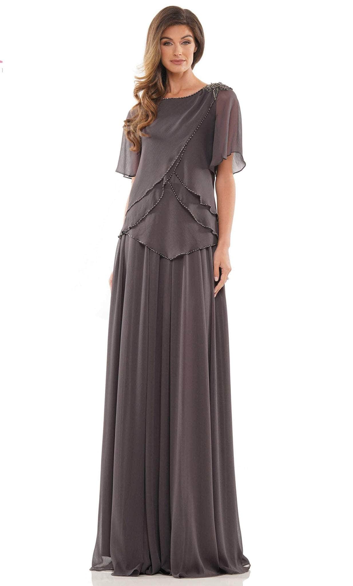 Marsoni by Colors M322 - Two Piece Chiffon Formal Outfit  Couture Candy