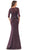 Marsoni by Colors MV1229 - Peplum Beaded Satin Formal Dress Formal Gowns