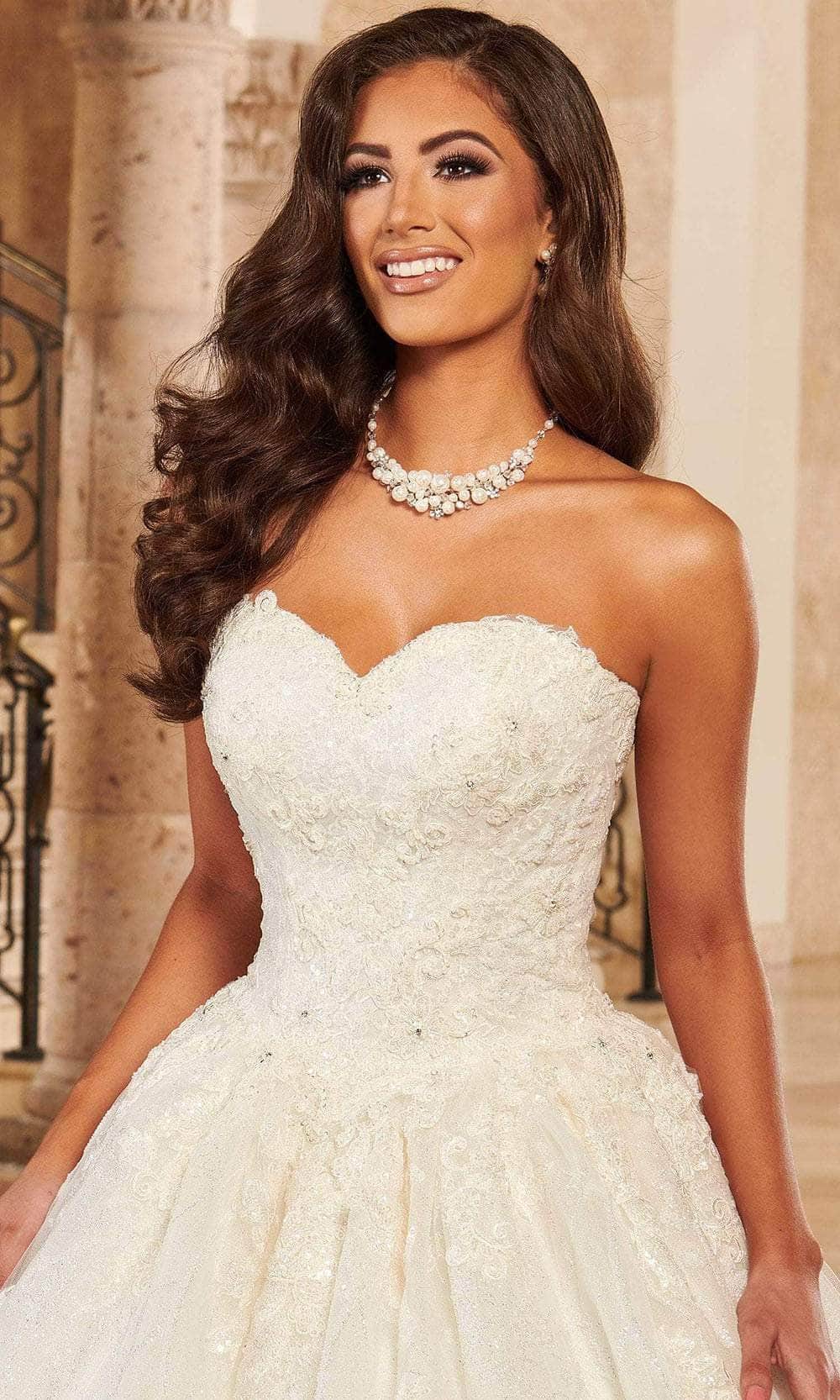 Mary's Bridal MB6093 Strapless Sweetheart Neckline Bridal Gown