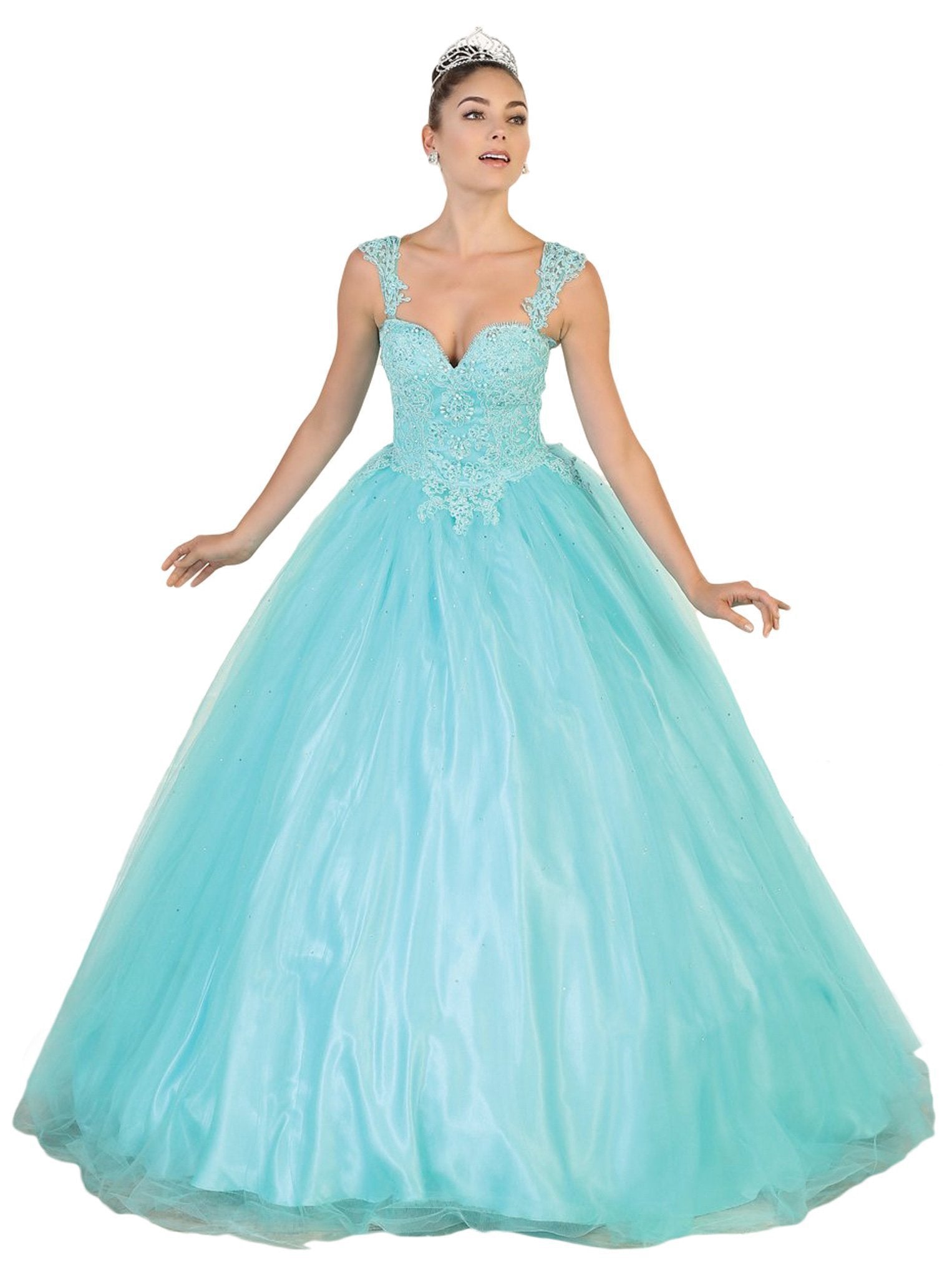 princess polly baby blue dress Women's Aqua Blue Dresses main image 1