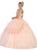 May Queen - LK116 Jeweled Lace Bodice Ruffled Ballgown Special Occasion Dress