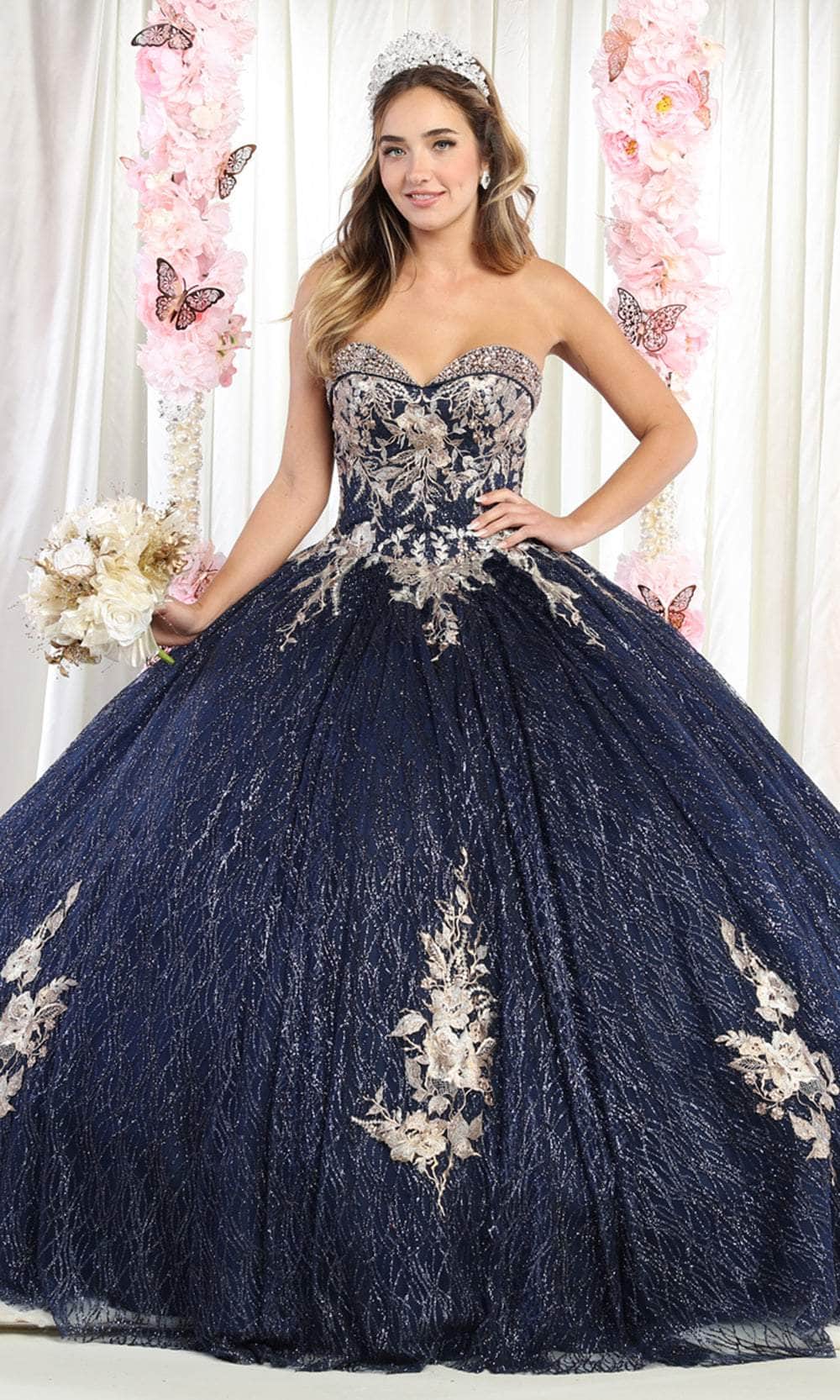 May Queen LK163 - Beaded Sweetheart Quinceanera Dress Couture Candy May Queen LK163 - Beaded Sweetheart Quinceanera Dress Couture Candy