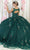 May Queen LK181 - Embroidered Tulle Quinceanera Ballgown Quinceanera Dresses