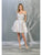 May Queen - MQ1815 Off Shoulder Satin cocktail Dress Homecoming Dresses