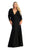 May Queen MQ1831 - Tulip Sleeve Sheath Evening Dress Mother of the Bride Dresses