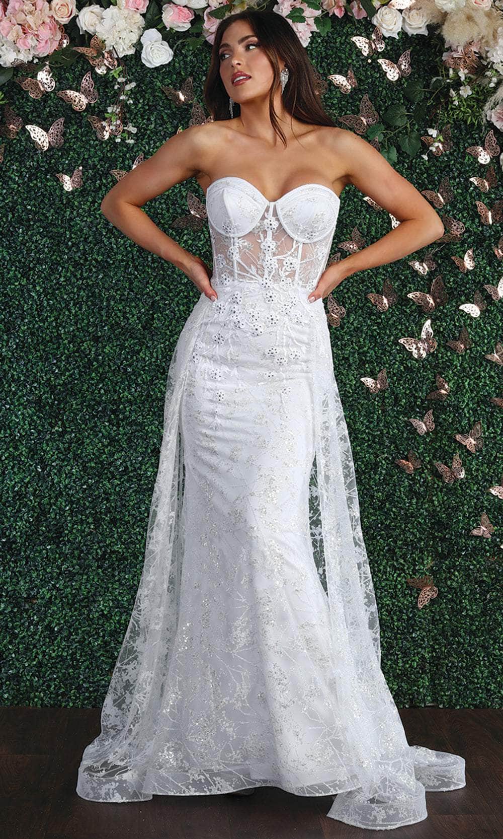 May Queen MQ1837 - Strapless Corset Bodice Sheath Gown 12 / Black - Shop May Queen Dresses On Couture Candy at CoutureCandy.com May Queen MQ1837 - Strapless Corset Bodice Sheath Gown 12 / Black - Shop May Queen Dresses On Couture Candy at CoutureCandy.com