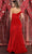 May Queen MQ1839 - Plunging Sweetheart Glitter Evening Gown Prom Dresses