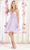 May Queen MQ1888 - Beaded Bodice Cocktail Dress Special Occasion Dress 2 / Lilac