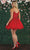 May Queen MQ1891 - Spaghetti Strapped Sweetheart Cocktail Dress Special Occasion Dress