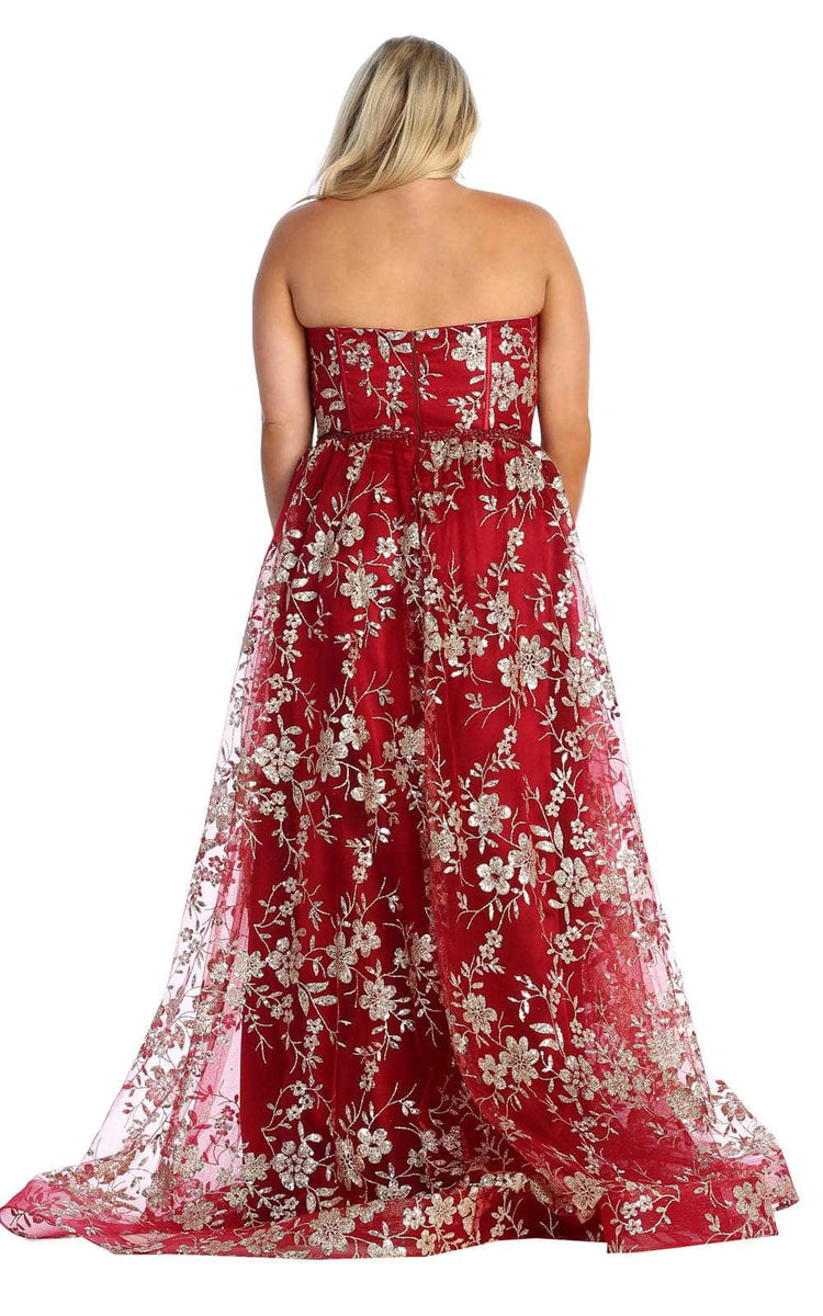 May Queen MQ2059 Sweetheart Tulle Prom Gown