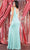 May Queen MQ1926 - Draped V-Neck Prom Dress Evening Dresses 4 / Sage