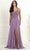 May Queen MQ1958 - Embroidered V-Neck Prom Gown Prom Dresses 4 / Victorian Lilac