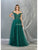 May Queen - RQ7864 Embellished Plunging Off-Shoulder Gown Prom Dresses