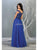 May Queen - RQ7864 Embellished Plunging Off-Shoulder Gown Prom Dresses