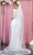 May Queen RQ7901B - Long Sleeves V-neck Wedding Gown Bridal Dresses