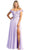 May Queen RQ7942 - Floral Appliqued Sweetheart Prom Gown Prom Dresses 4 / Lilac